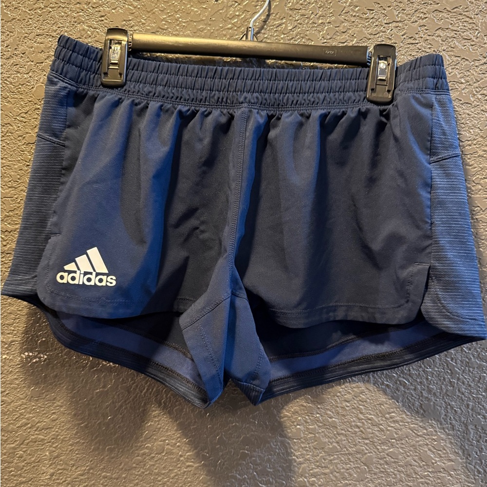 Adidas Women's Dark Blue Athletic Shorts